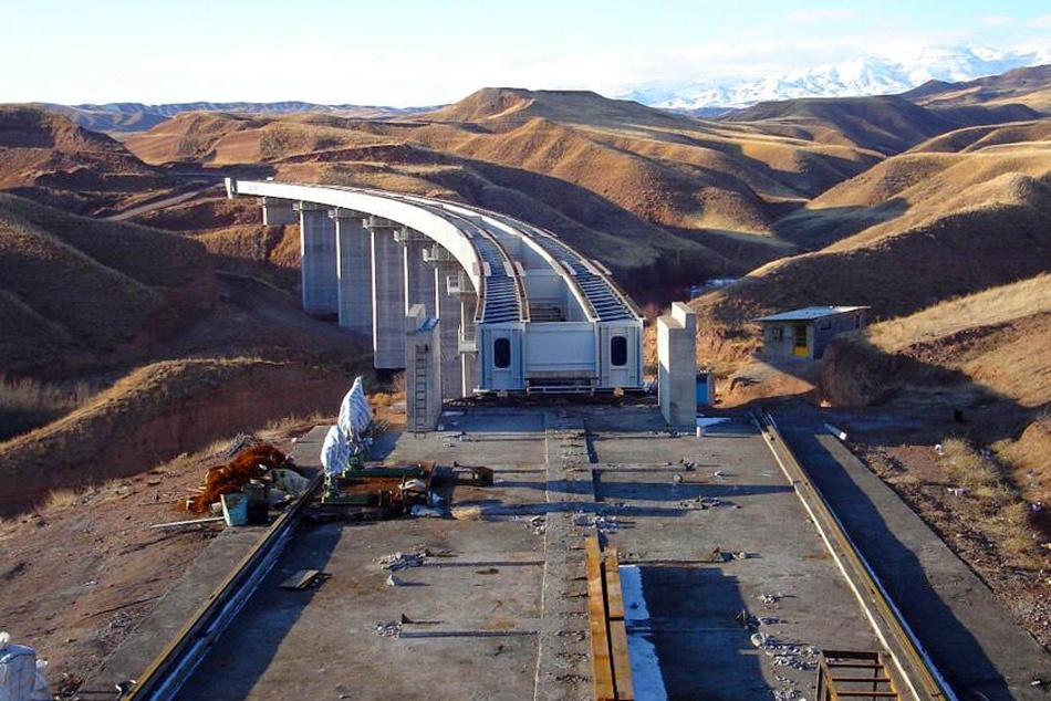 سوت قطار میانه  اردبیل ۷ ماه دیگر به صدا درمی آید