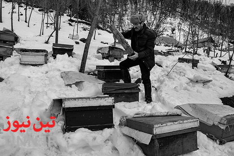 بحران برف در گیلان پس از شش روز