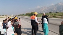 آغاز اصلاح مسیر خطرناک روستایی در فاروج با کاهش شیب ۵ درصدی