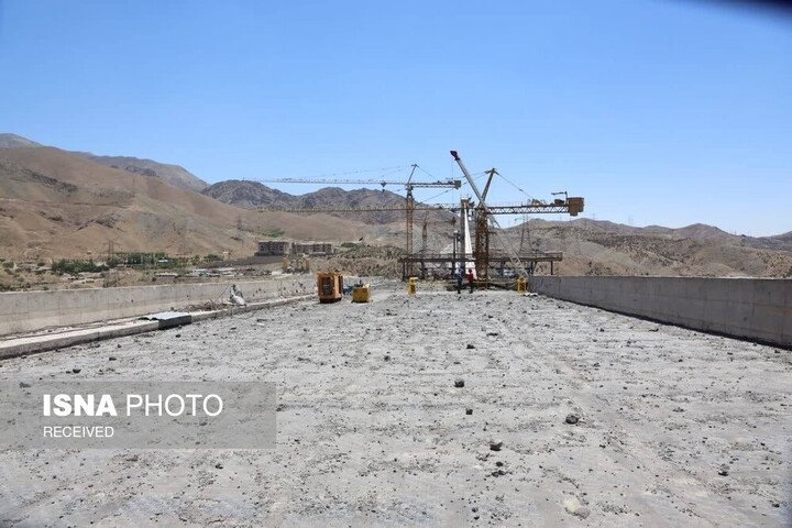 گزارش تصویری | عملیات بازسازی پل شهید رئیسی (B1) (3)