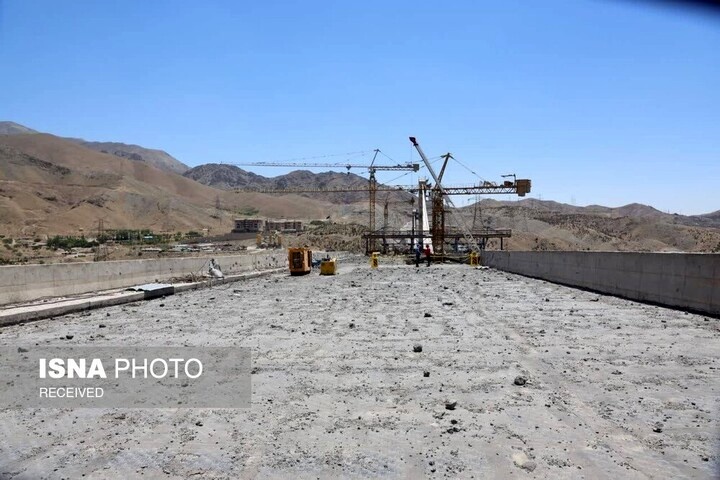 گزارش تصویری | عملیات بازسازی پل شهید رئیسی (B1) (3)