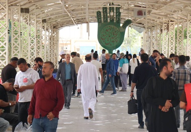 تردد روزانه بیش از ۱۳ هزار زائر عاشورایی از مرز شلمچه