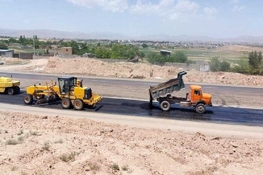 پیشرفت ۸۰ درصدی پروژه ۸۰۰ میلیارد تومانی محور مهریز-مروست-خاتم 