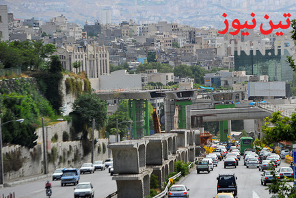 افتتاح پل طبقاتی صدر(1392)