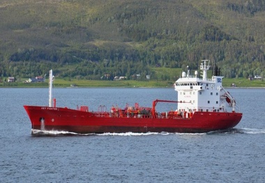 Two crewmen die on tanker after inhaling toxic gas