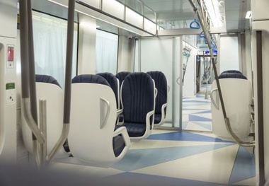  Dubai RTA inspects Alstom metro train mock-up 