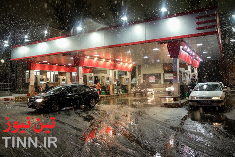 بارش اولین برف زمستانی در تهران