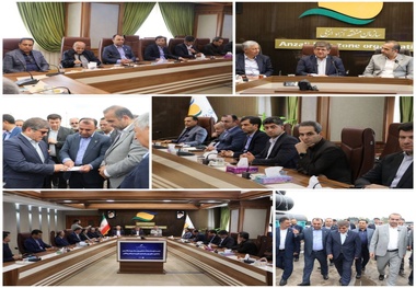 برگزاری نشست مشترک در منطقه آزاد انزلی با حضور مدیرعامل راه‌ آهن