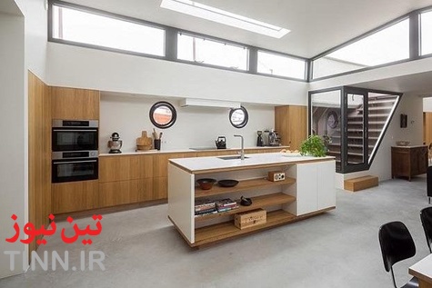 تبدیل کشتی باری به خانه قایقی لوکس