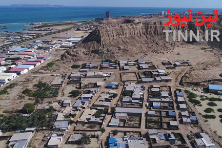 آبگرفتگی روستاهای طولا و رمچاه در جزیره قشم
