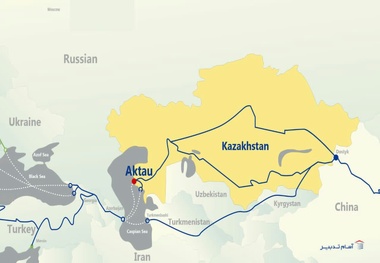 تبدیل بندر آکتائو به کانون تجارت و لجستیک کشورهای حاشیه دریای خزر