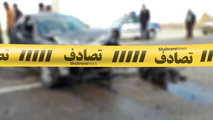 تصادف زنجیره‌ای پژو، اتوبوس و کامیون درمحور اندیمشک-خرم‌آباد