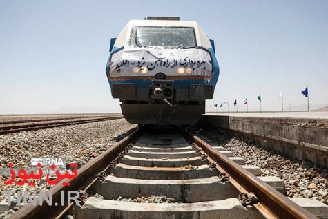 گزارش تصویری | مراسم بهره برداری از خط راه آهن یزد اقلید