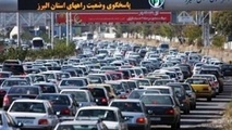 تصادف تریلرترافیک سنگین در آزاد راه کرج - قزوین ایجادکرد