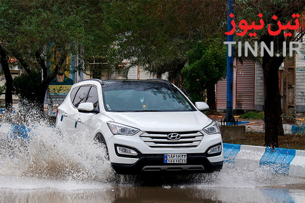 آبگرفتگی معابر در آبادان