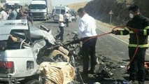 حوادث در محور تاکستان 5 کشته و 8 مصدوم برجای گذاشت