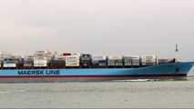 Maersk ship goes adrift due to engine fire