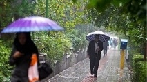 بارش باران و برف در جاده‌های خراسان رضوی