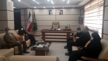 دیدارو گفتگوی رئیس سازمان جهاد کشاورزی استان قزوین با مدیر عامل شرکت مرغک