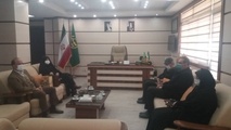 دیدارو گفتگوی رئیس سازمان جهاد کشاورزی استان قزوین با مدیر عامل شرکت مرغک
