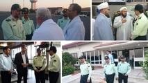 بازدید رئیس پلیس فرودگاه های کشور از فرودگاه گرگان