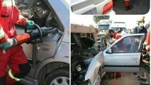 برخورد پژو پارس با تریلی در این استان مرگبار شد