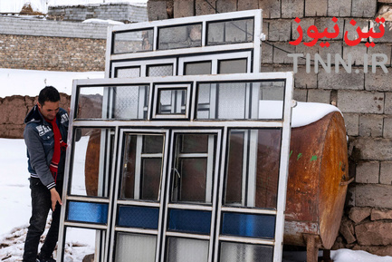 وضعیت زلزله زدگان بخش قطور شهرستان خوی