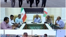 بازدید مدیرکل دفتر ایمنی و پایش هوشمند حمل ونقل سازمان از پایانه برکت در مرز مهران