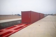 بارگیری آزمایشی محموله قیر فلکسی از ایستگاه گارمانوری قم به مقصد بندرعباس