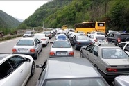 ترافیک سنگین در جاده چالوس/ تردد روان در مرزهای زمینی کشور