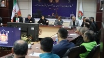 برگزاری نشست وزیر راه و شهرسازی با مدیران شرکت های حمل و نقل مسافر خراسان رضوی 