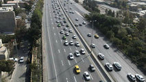 ترافیک سنگین وسایل نقلیه در مقاطعی از محورهای چالوس و هراز