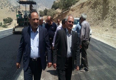 گشایش تونل زیرنا در محور دهدشت به پاتاوه