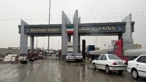 محدودیت پذیرش کامیون در مرز میلک از طرف افغانستان

