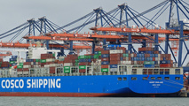 COSCO England Collides with Another Ship at Port Kelang
