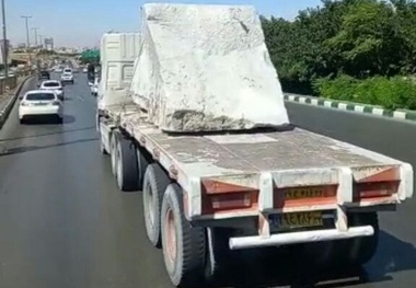 سونامی ویرانی و خرابی جاده ها به دلیل حمل بارهایی با تناژ بالا 