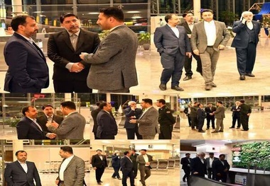 بازدید وزیر امور اقتصادی و دارایی از فرودگاه‌ های  گلستان 