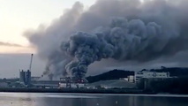 Large Fire at Ireland’s Port of Cork Brought Under Control