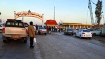 تجمع پیمانکاران تاسیسات دریایی مانع ورود کارکنان به داخل یارد شد