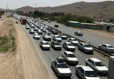  محورهای لرستان زیر بار ترافیک سنگین می‌رود 