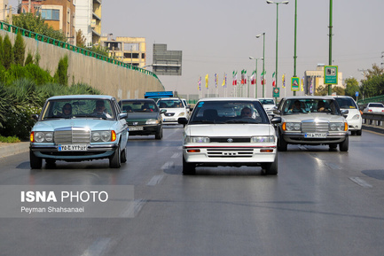 رالی خانوادگی ماشین‌ های کلاسیک در اصفهان (19)