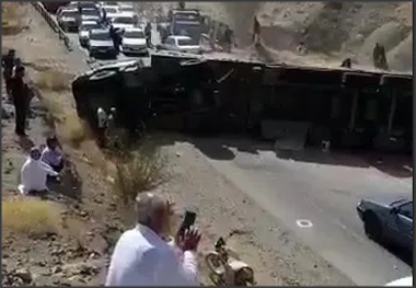 فیلم| راه بندان یعنی این!