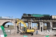 قدردانی زنجانی‌ ها از کارگران و مهندسان ریلی 