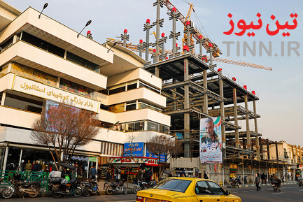 مراحل ساخت ساختمان پلاسکو