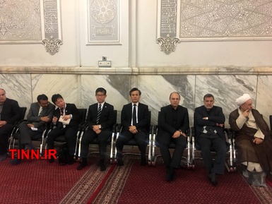 مراسم شهدای سانچی در تهران