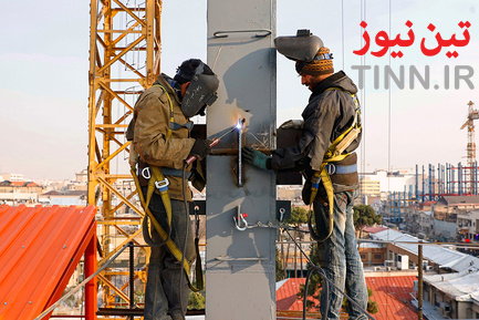 مراحل ساخت ساختمان پلاسکو