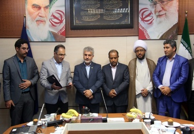 مراسم تودیع و معارفه معاون دریایی و بندری بنادر غرب هرمزگان