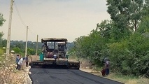 ۹.۴ کیلومتر راه روستایی در کرمانشاه آسفالت و بهسازی شد