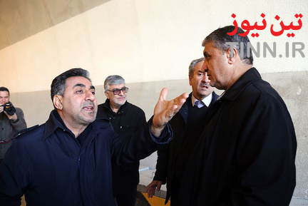 بازدید وزیر راه و شهرسازی از منطقه یک آزادراه تهران - شمال