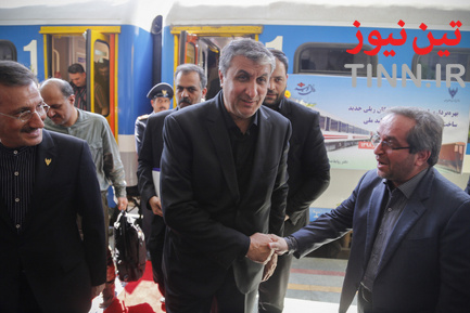 مراسم افتتاح و راه‌اندازی ۲۱۳ ناوگان ریلی